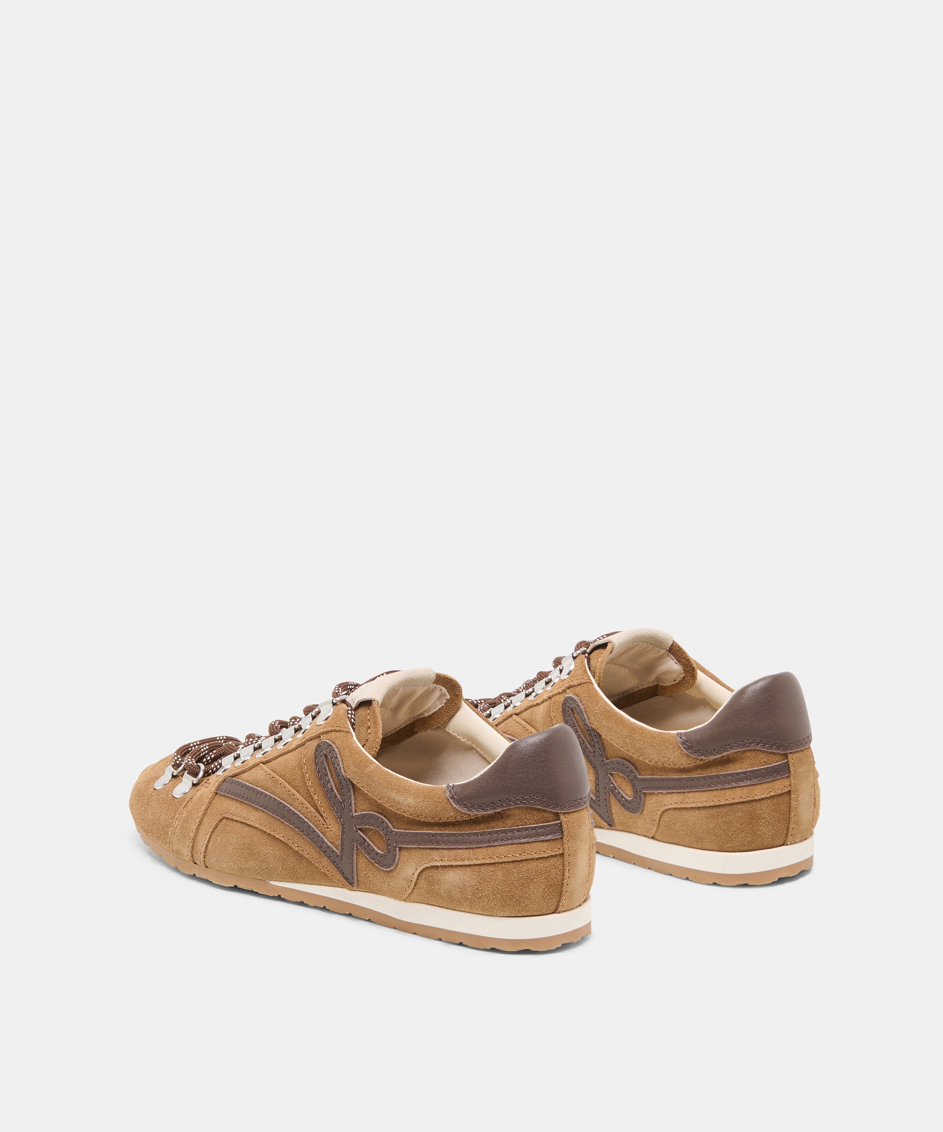 DEACON SNEAKERS LT BROWN SUEDE